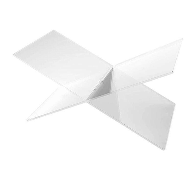 Transparent Open Book Stand, Acrylic Open Book Display Stand Reading Holder for Books, Bible