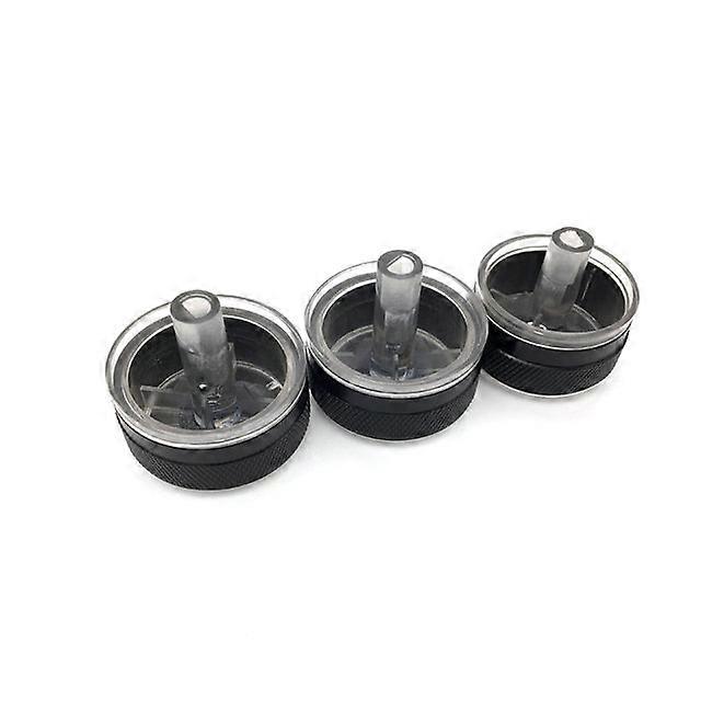 Car Interior 3pcs/set Aluminum Alloy air conditioning knobs switch knobs heater climate control buttons For Mazda 6 2006 to 2015 ac knob
