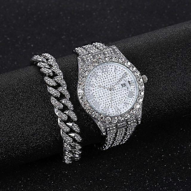 Diamond Men Women Watches Gold Watch Ladies Wrist Watch Luxury