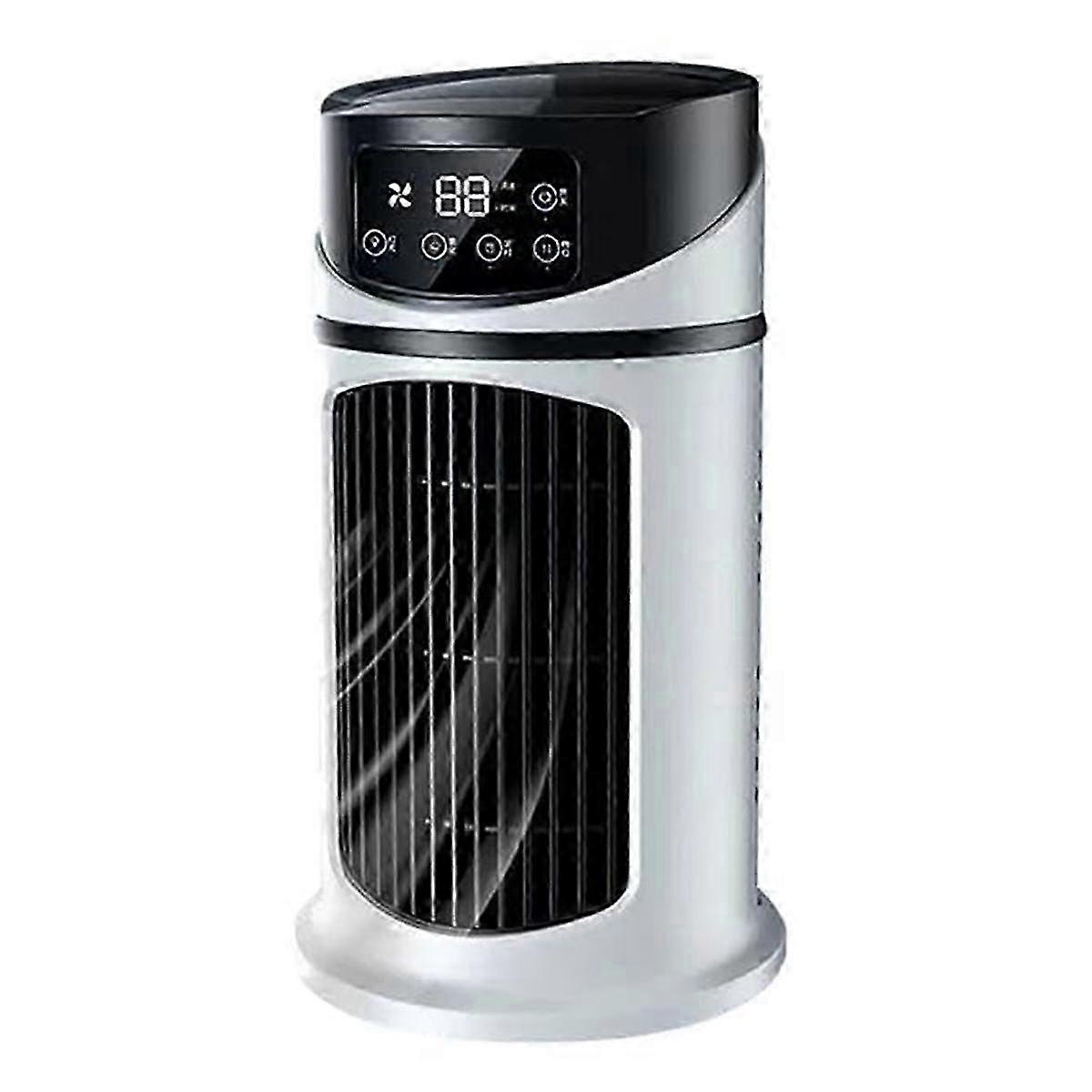 Multifunctional Desktop Fan Mini Evaporative Cooler Portable Adjustable Fan Cool Mist Humidifier