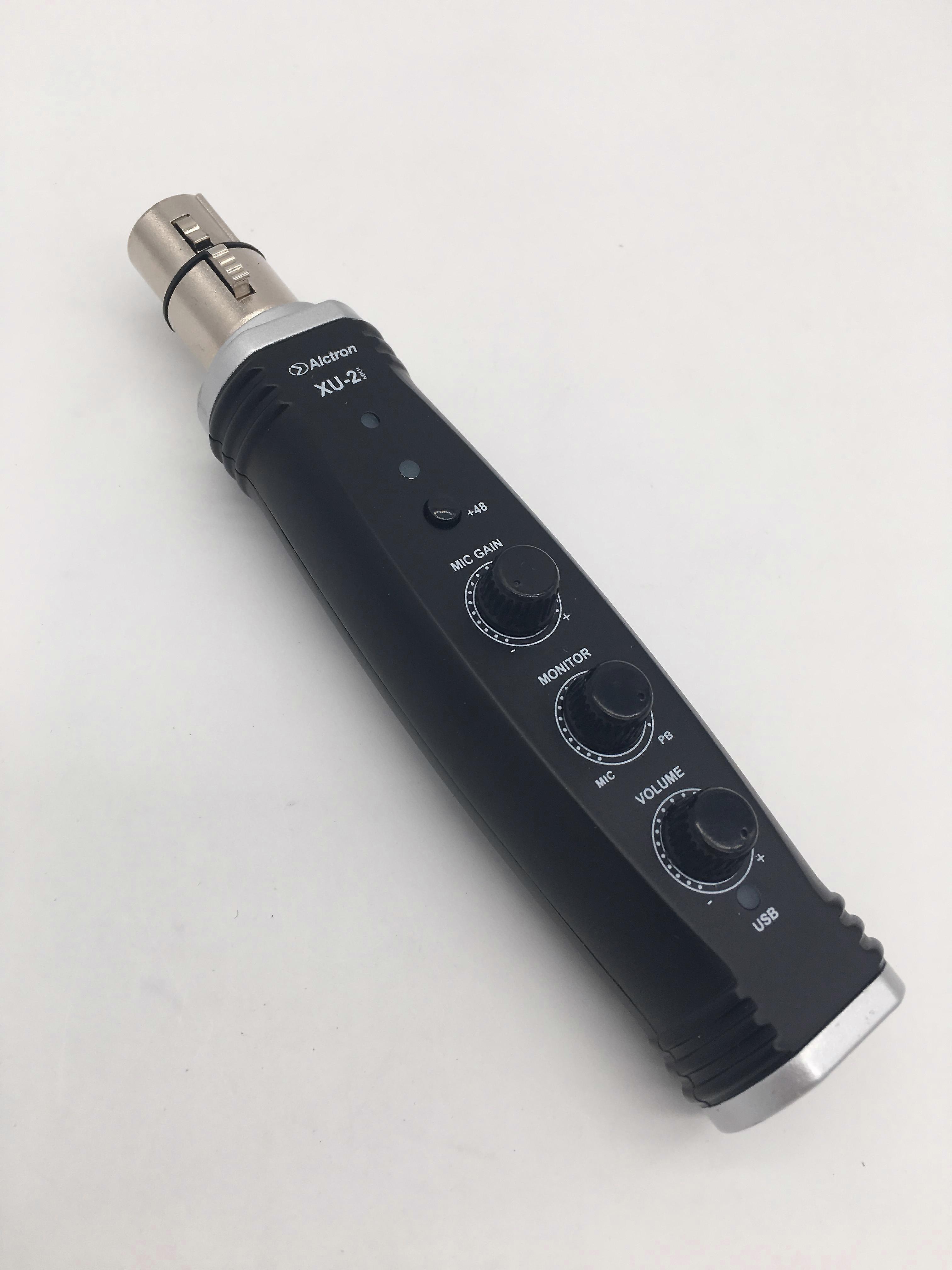 Alctron XU-2 MKII USB converter XLR to USB Microphone Pre-amp mic XLR/USB digital signal converter