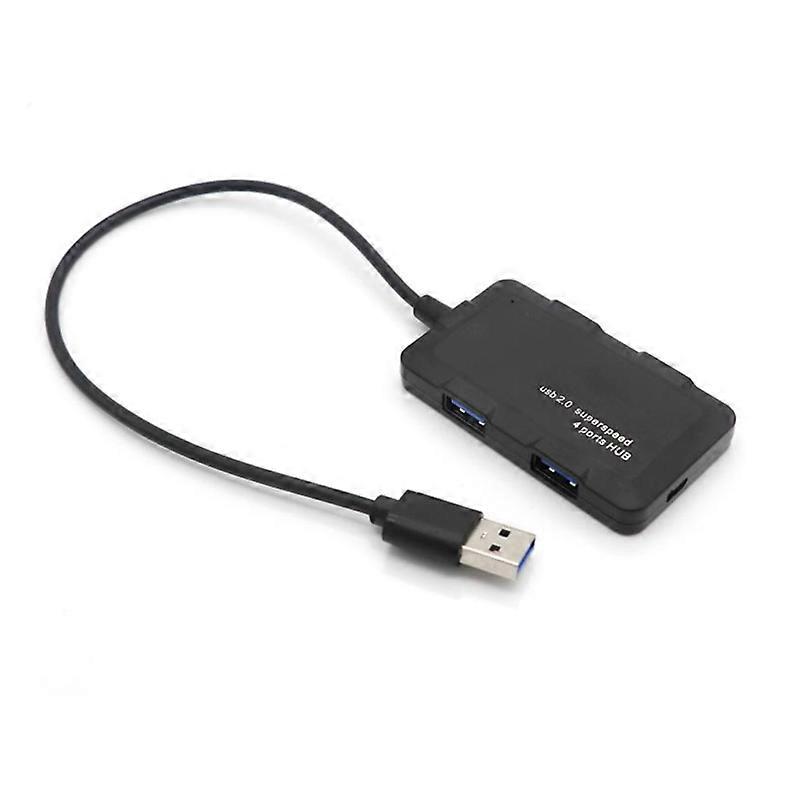 4 Ports USB 2.0 Hub High Speed USB 2.0 Type-C Smart Hub Multi Splitter Expansion Mini Hub USB Expander for PC Laptop