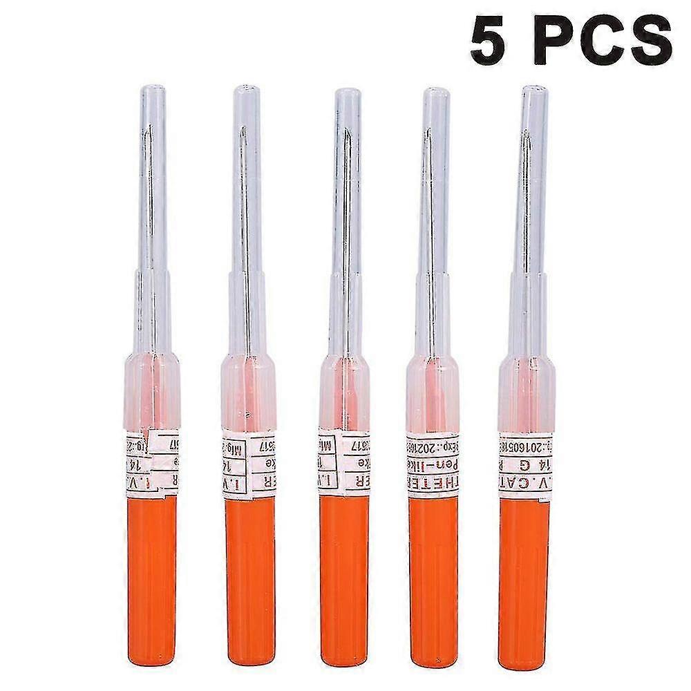 Ear Nose Piercing NeedlesPiercing Needles Catheter Needles  5pcs