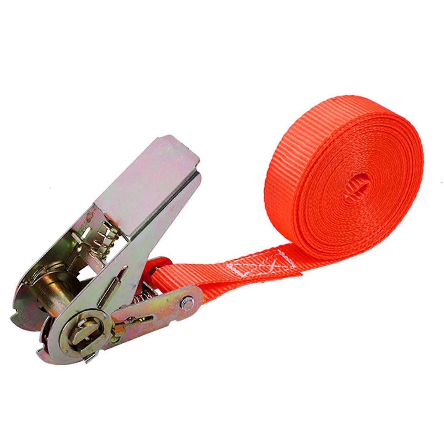 Tie Down Straps with Hook Strong Load Capacity Double J Hook Widely Used Ratchet Strap Lashing