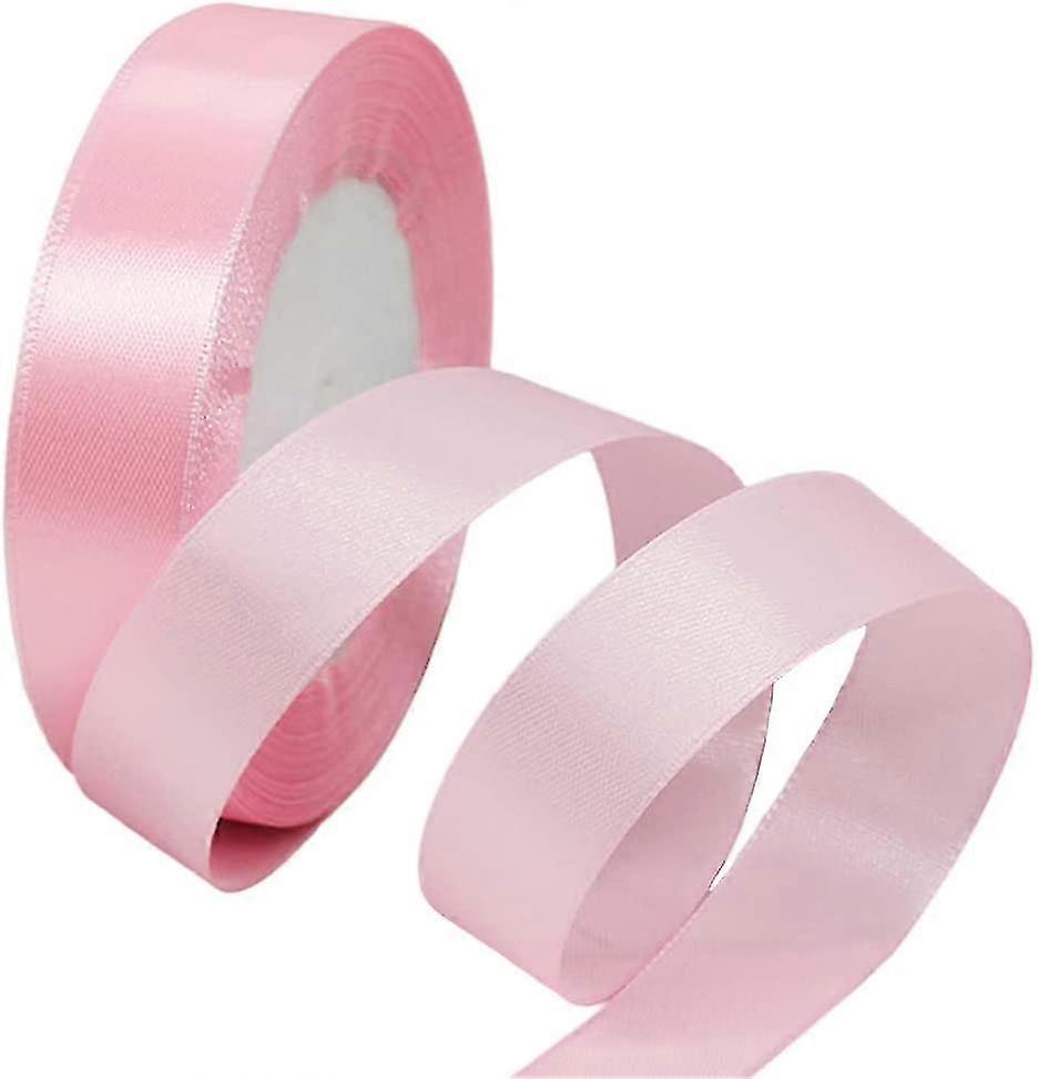 Ruban polyester satiné double face bleu foncé 20mm, 22.86M