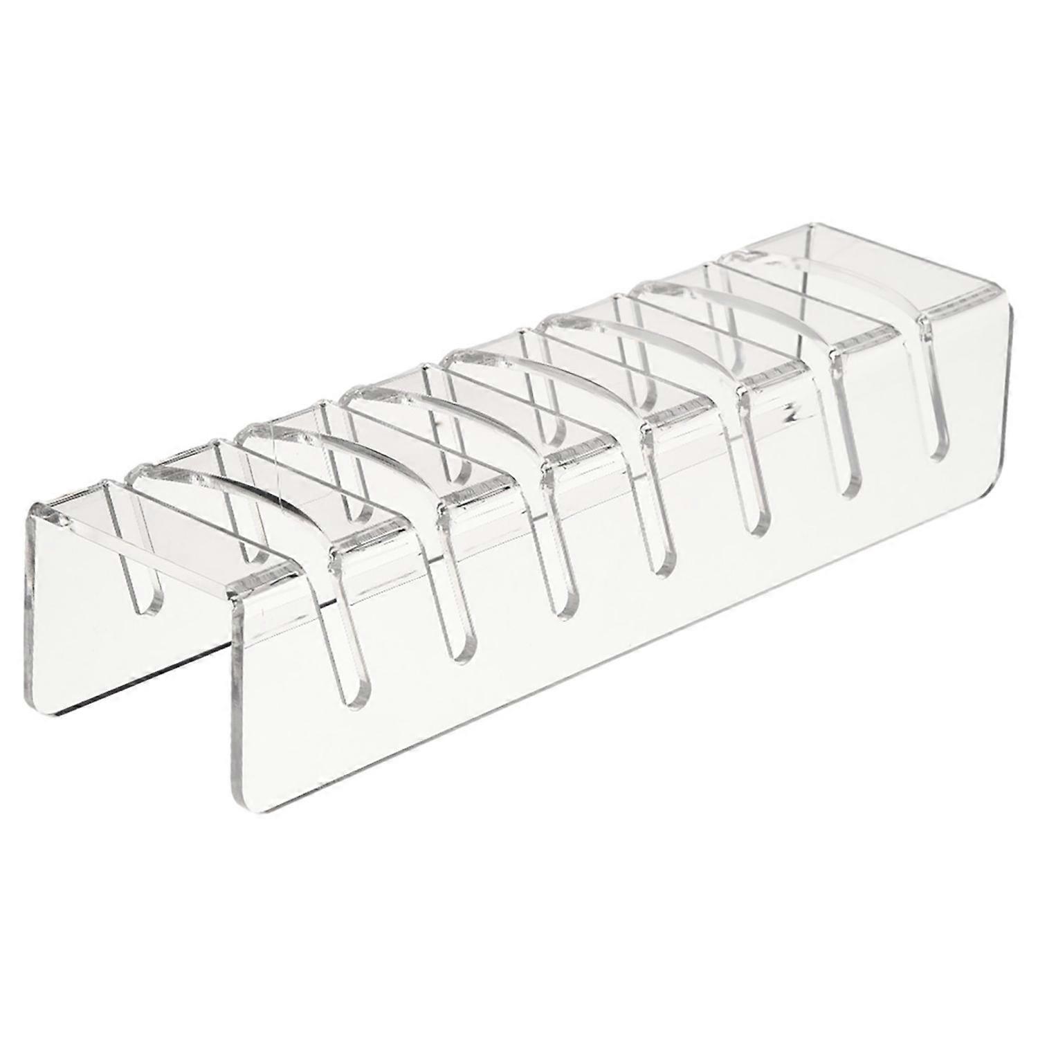 1/2 Pcs Baseball Cap Holder Large Capacity Anti-slip Stable Acrylic Space-saving Anti-crack Desktop