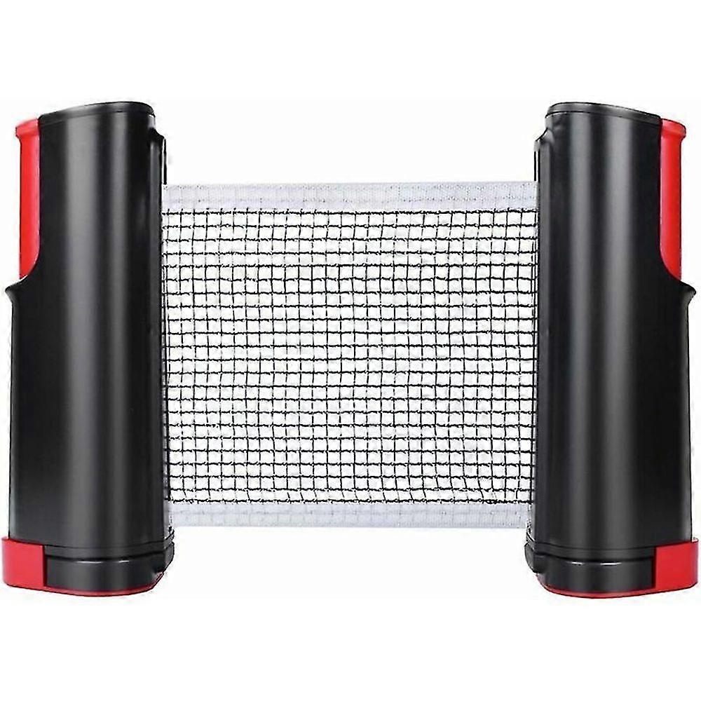 Filet de ping-pong rétractable avec support, parfait pour table de ping-pong, bureau, cuisine ou table à manger