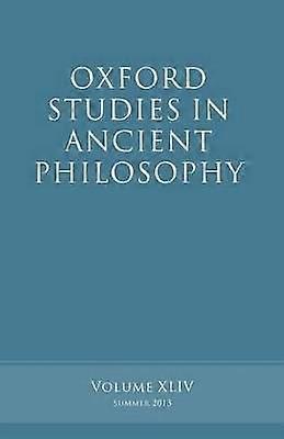 Oxford Studies in Ancient Philosophy