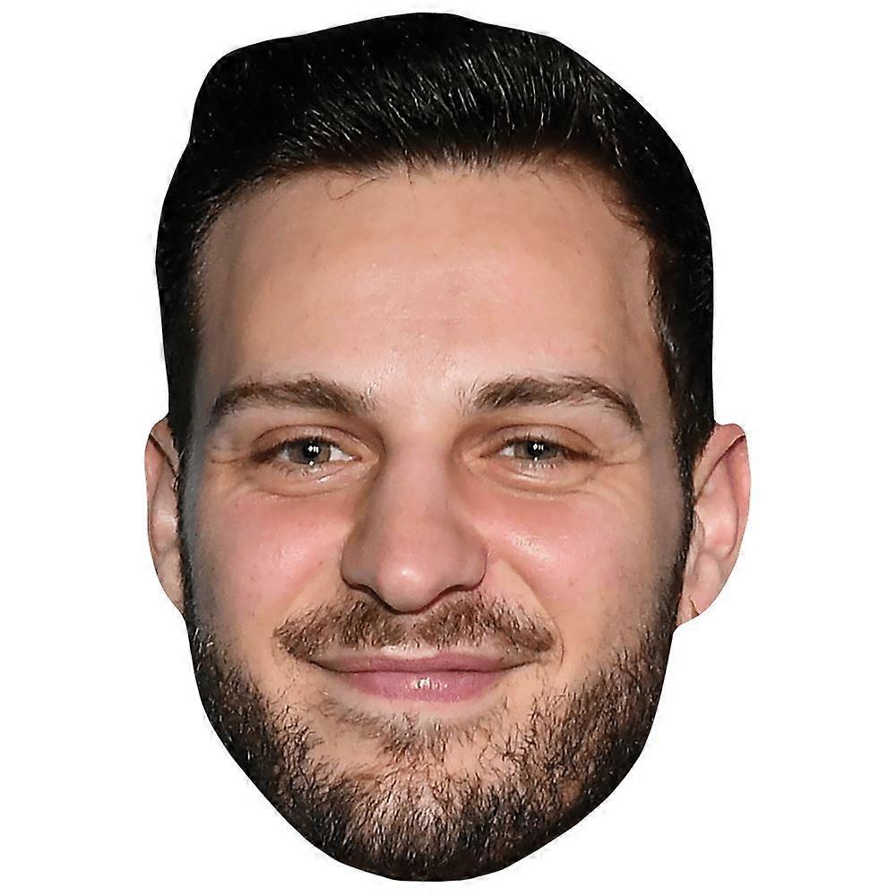 Vito Coppola (Beard) Celebrity Mask, Flat Card Face