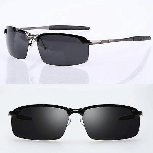 Outdoor Transition Lens Sunglasses [Black]