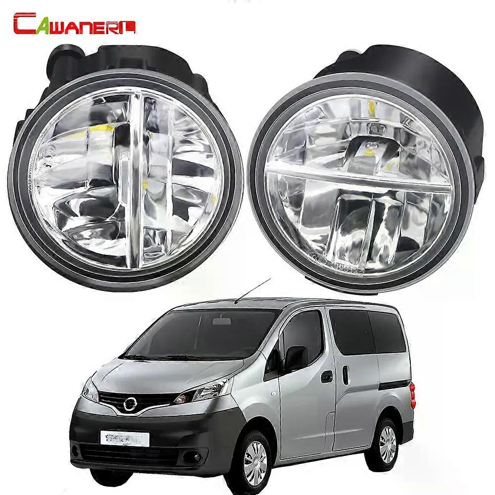 Applies to 2 X 30W 6000LM Car Front LED Fog Light Assembly H11 Fog Daytime Running Lamp DRL Assembly For Nissan NV 200 NV200 2010-2019