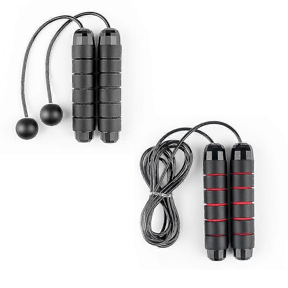Cordless Jumping Rope + Adjustable Skipping Rope For Different Fitness Level, Speed Training