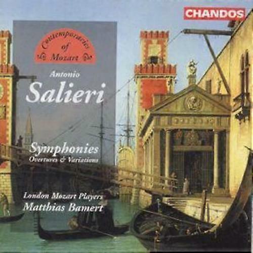 Antonio Salieri Symphonies Overtures and variations - Antonio Salieri CD