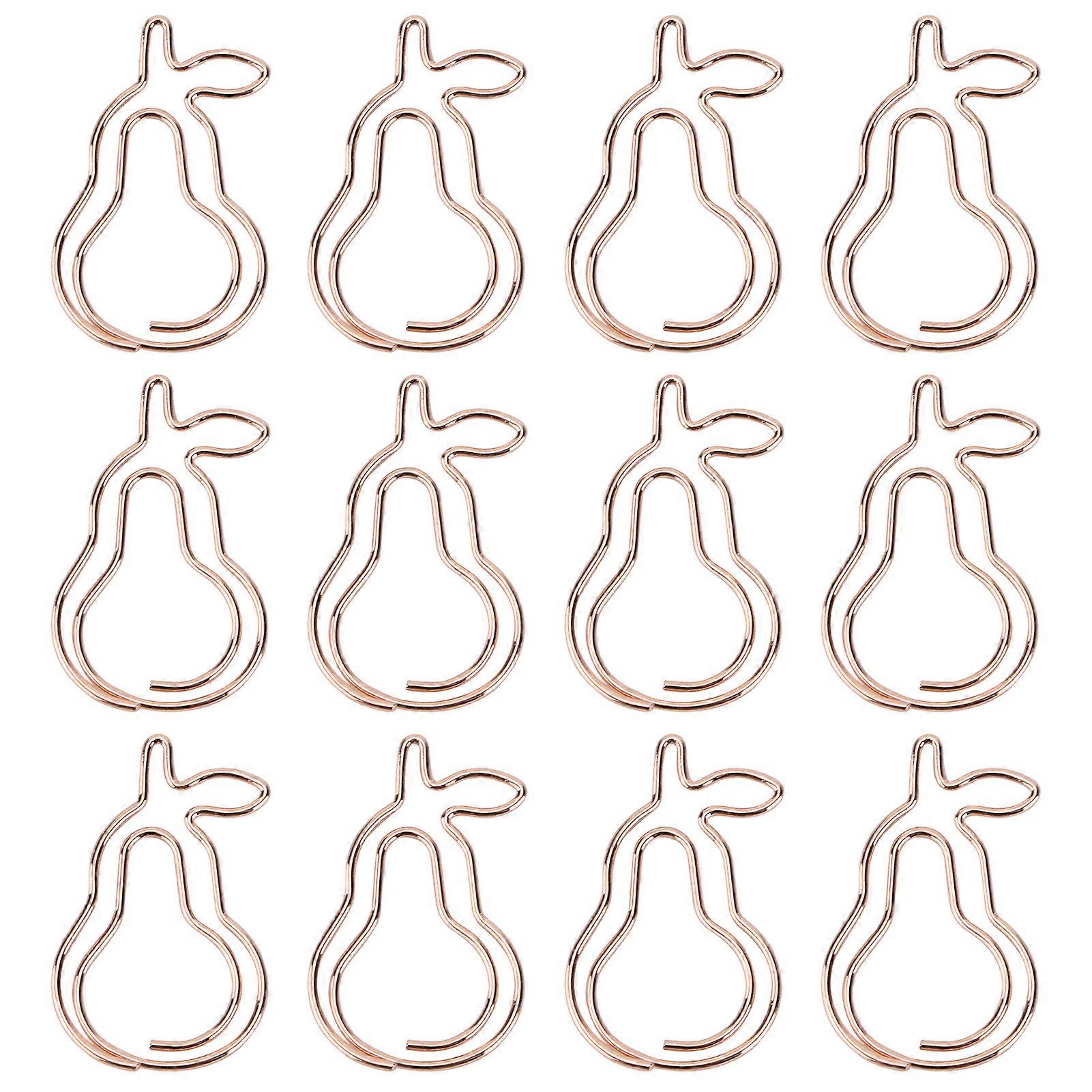 Pear Shaped Paper Clip, Document Organizing Paper Clip