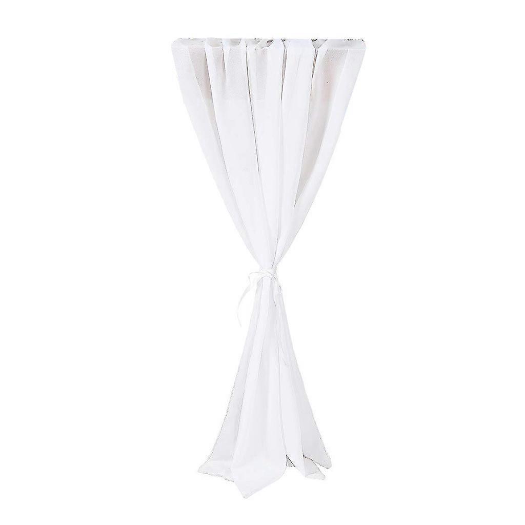 Wedding Chiffon for Extra Long Romantic Sheer Table Runner Tablecloth Party Deco  White