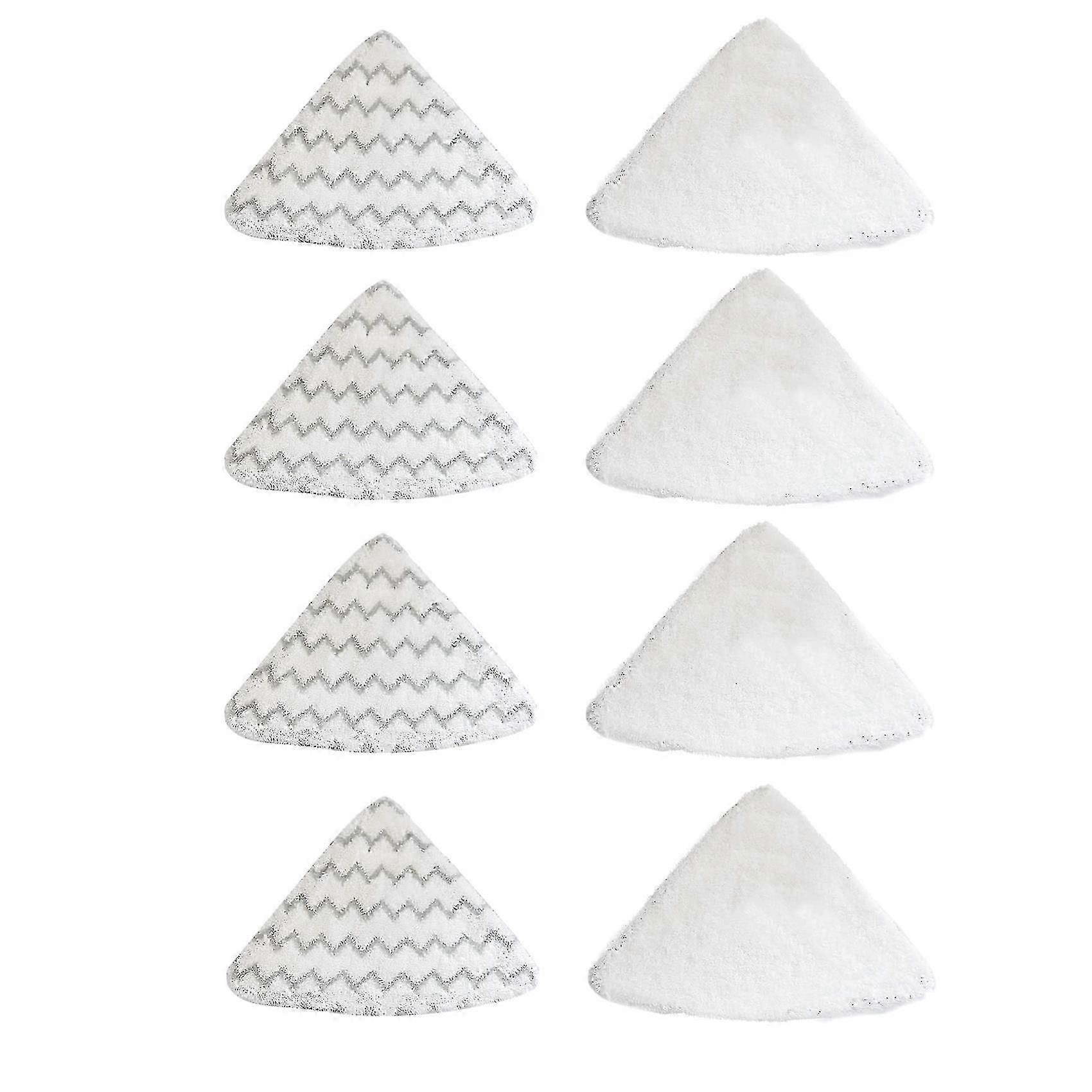 4 Pairs Of Steam Mop Replacement Pads For Bissell Poweredge