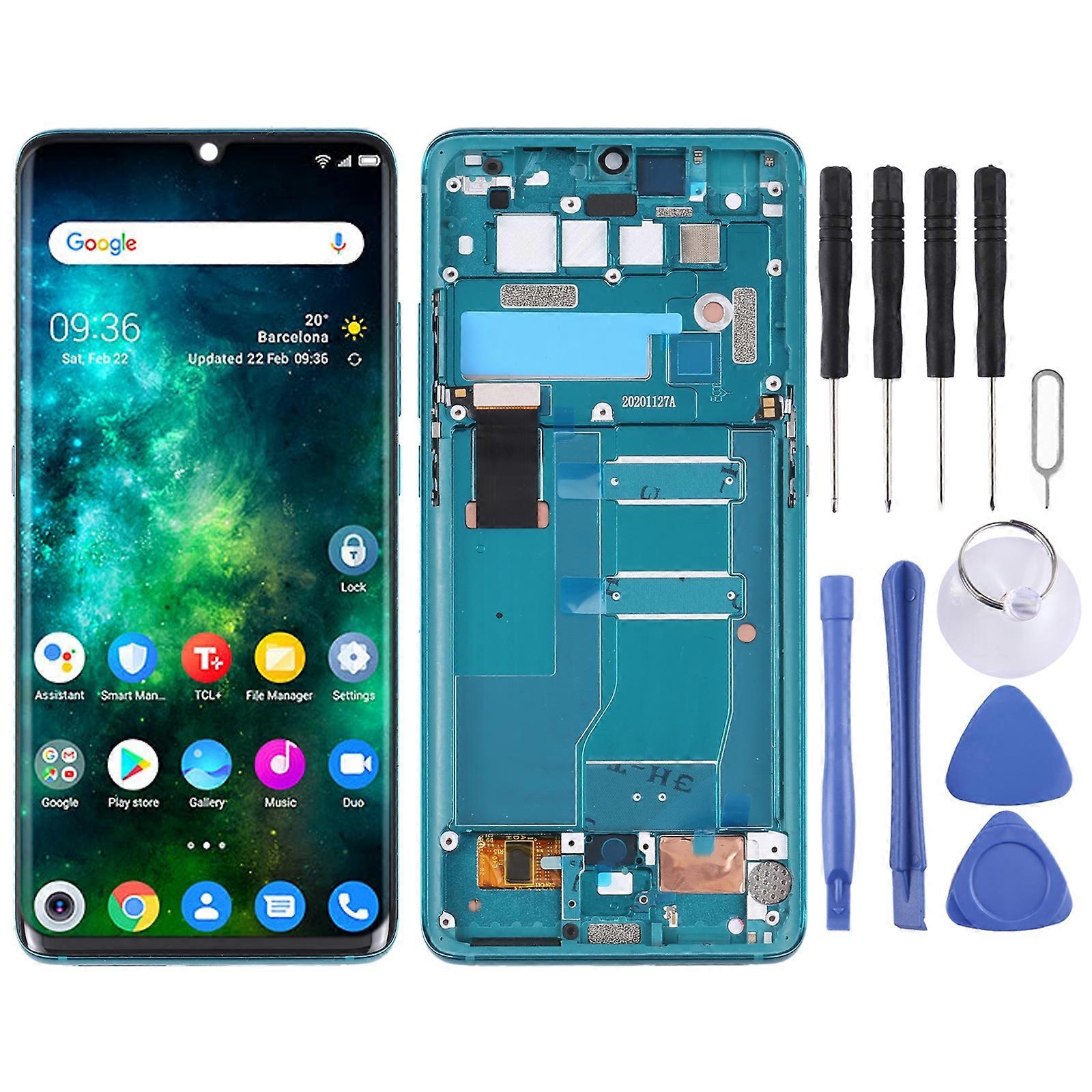 COMPATIBLE LCD Screen for TCL 10 Pro Digitizer Full Assembly with Frame