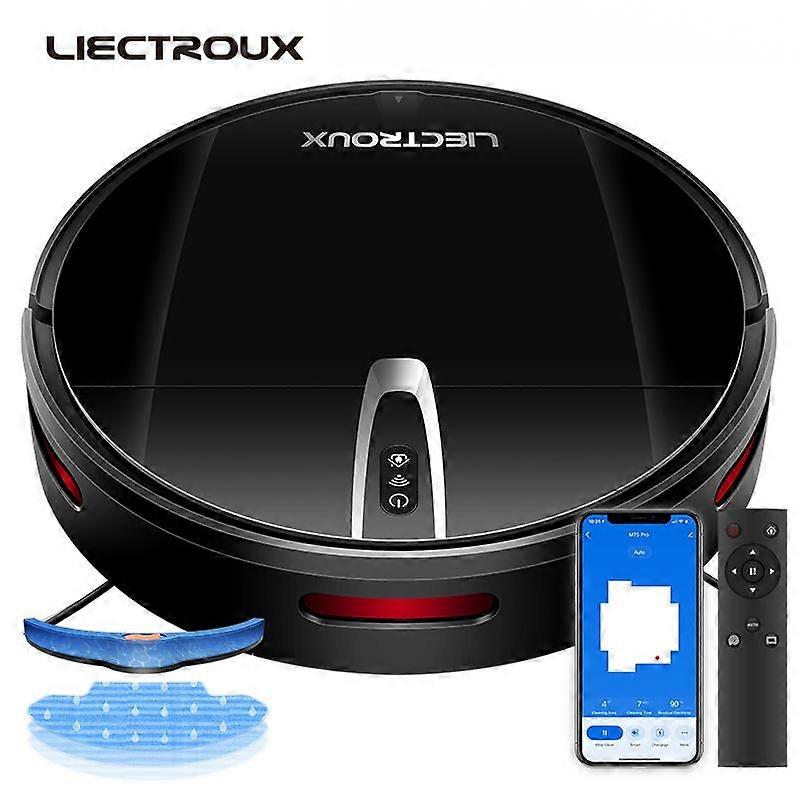 Liectroux V3S PRO Robot Vacuum Cleaner, with Mop APP Control Home Cleaning Sweeping , map navigation, 4000PA , 4400mAh