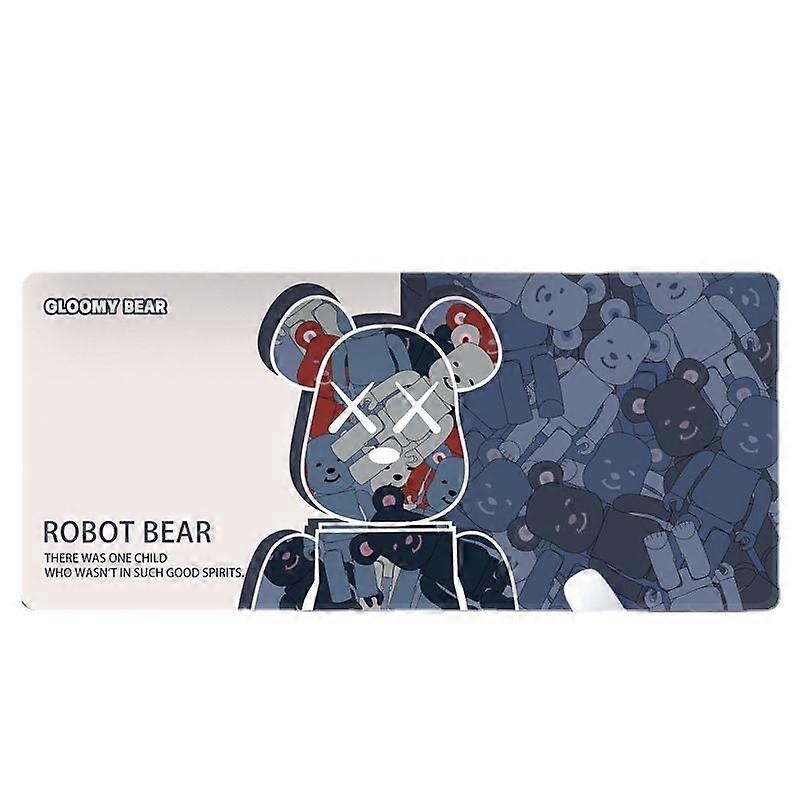 Building block bear personality mouse pad Computer E-sports violence bear table pad 90 * 40 * 0.4cm
