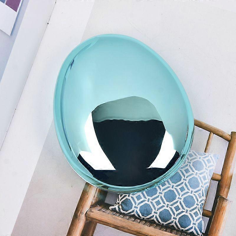 Electroplated contact lens case  blue