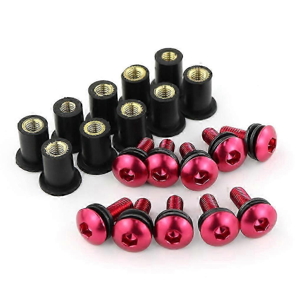 M5 Windscreen Windshield Bolts Screw For Yamaha Fz1 Fzs1000 Fazer Fz6r Fz6 Fz8-n S Fazer8 Fz16 Fjr 1300 Tdm 900 Tracer 900 Fj-09