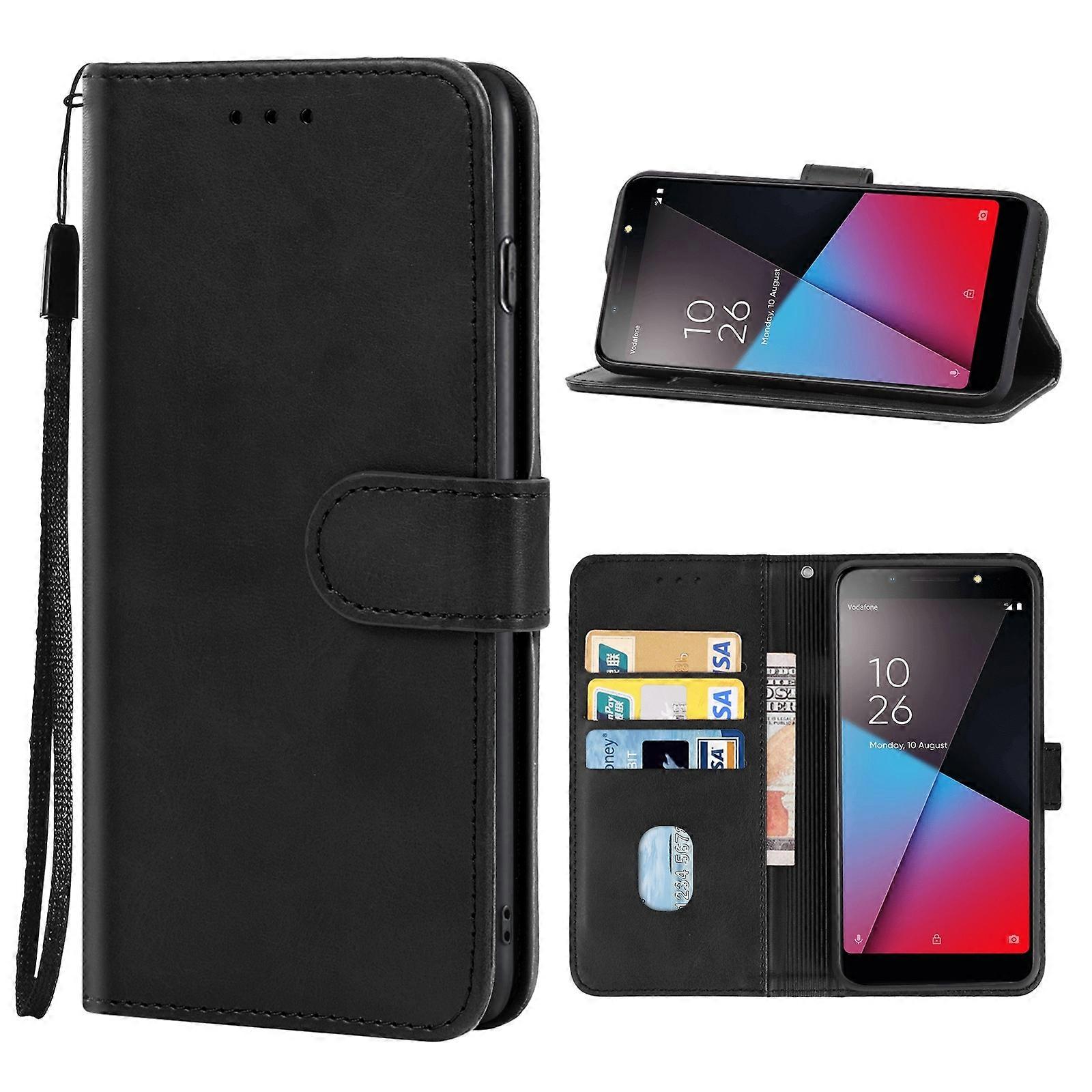 Leather Phone Case For Vodafone Smart N9 Lite