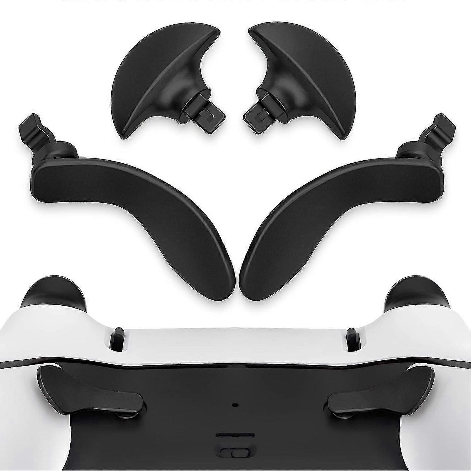 4pcs Game Controller Back Paddles Professional Replacement Metal Back Buttons for PS5 Edge Controller