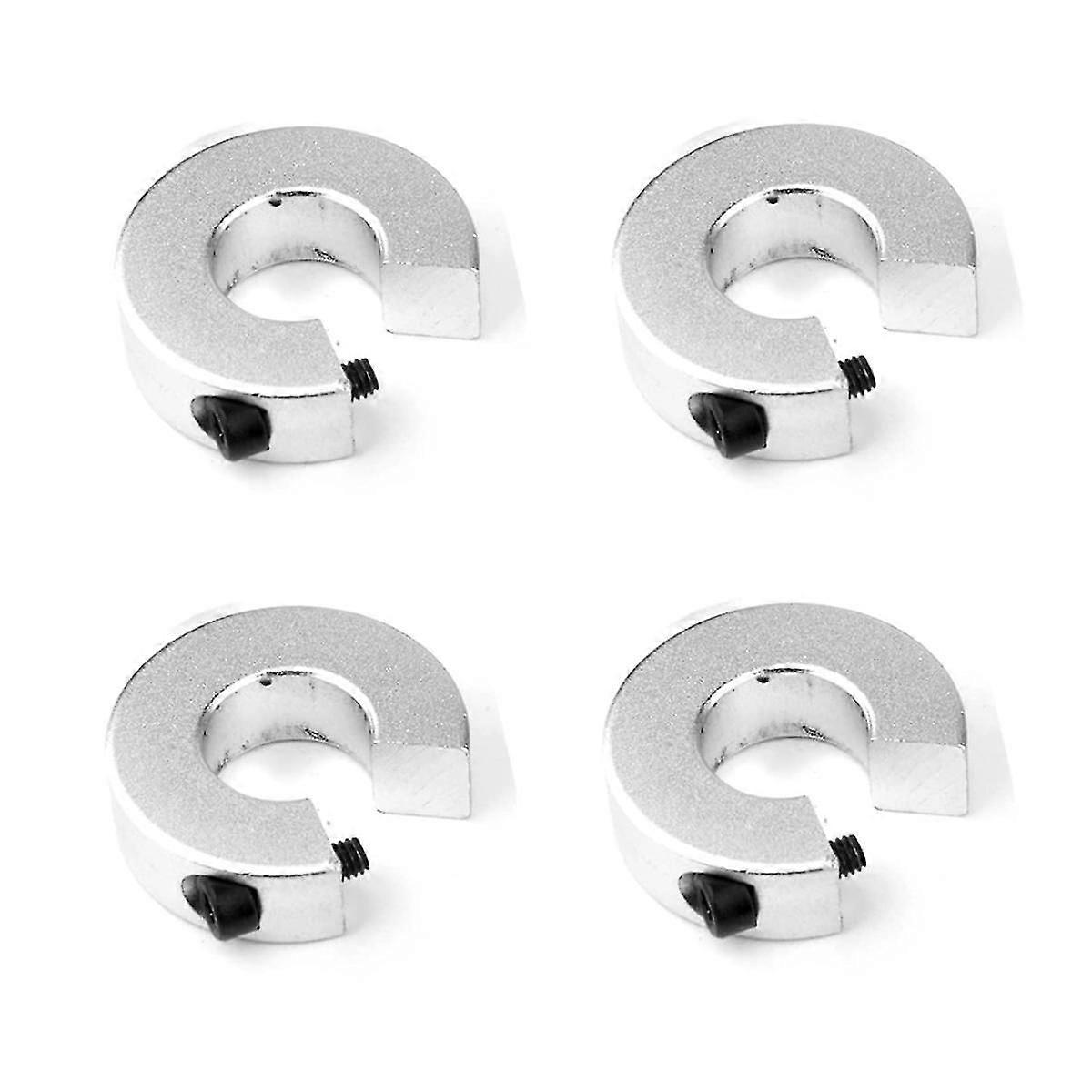 4 stuks SBR16 lineaire railstopkragen Aluminiumlegering as limietbevestigingsringen met schroef, lineaire railasstopkragen