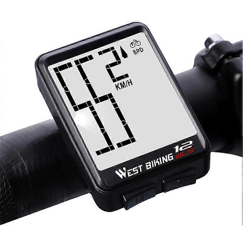 WEST BIKING MTB Road Bike Computer Screen Backlight Waterproof Wireless Multi-function Cycling