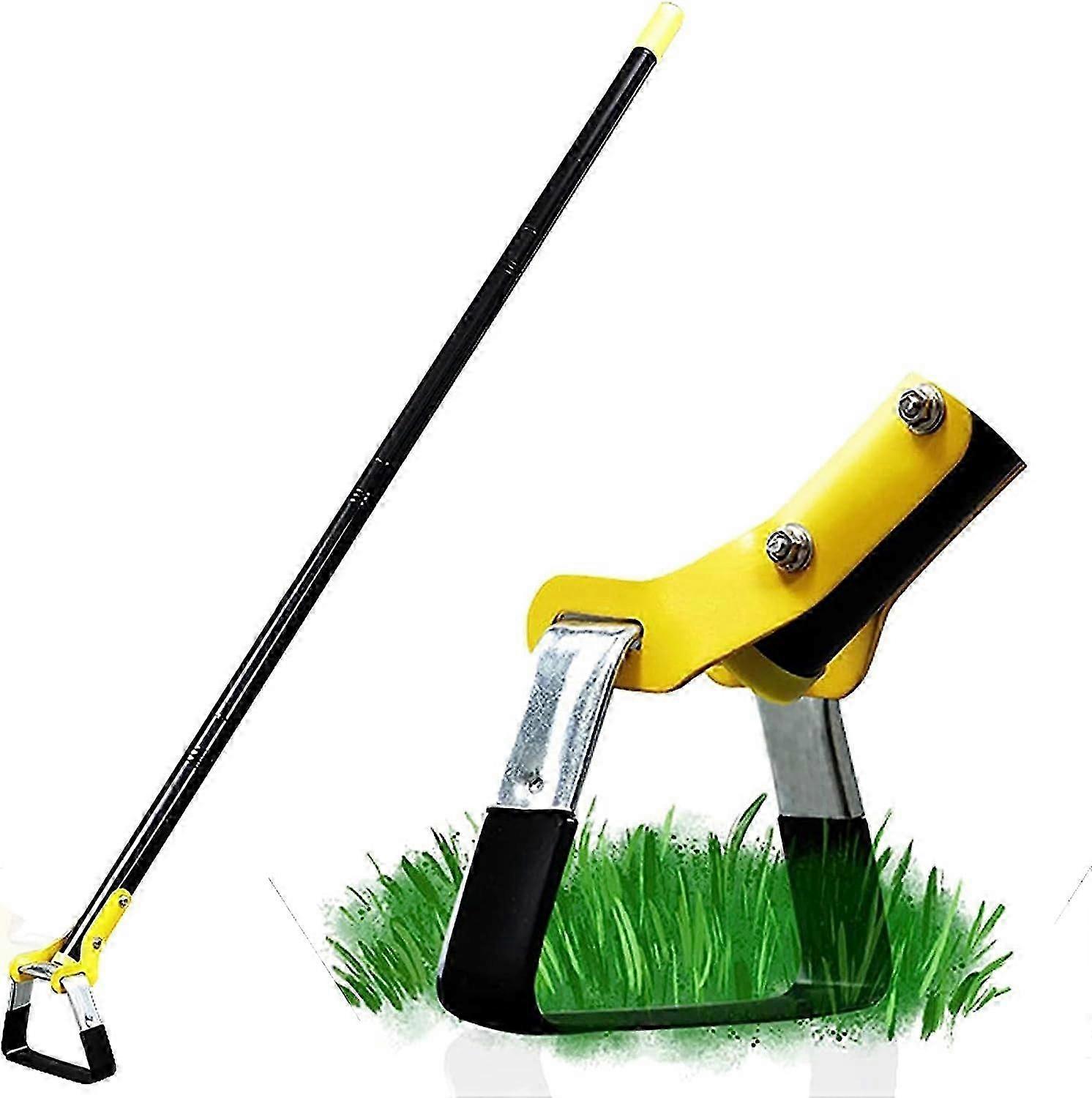 high quality Hoe Garden Tool, Garden Hoe Stirrup Hoes Garden Hula Hoes for Weeding Gardening Long Handle Adjustable Weeding Loop