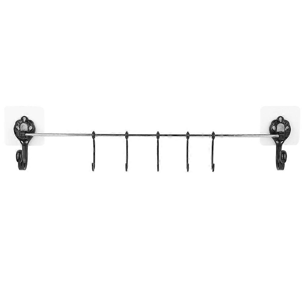 No Drilling Self-Adhesive Wall Hooks Stick-On For Bathroom And Kitchen Multi-Purpose Hanger For Home