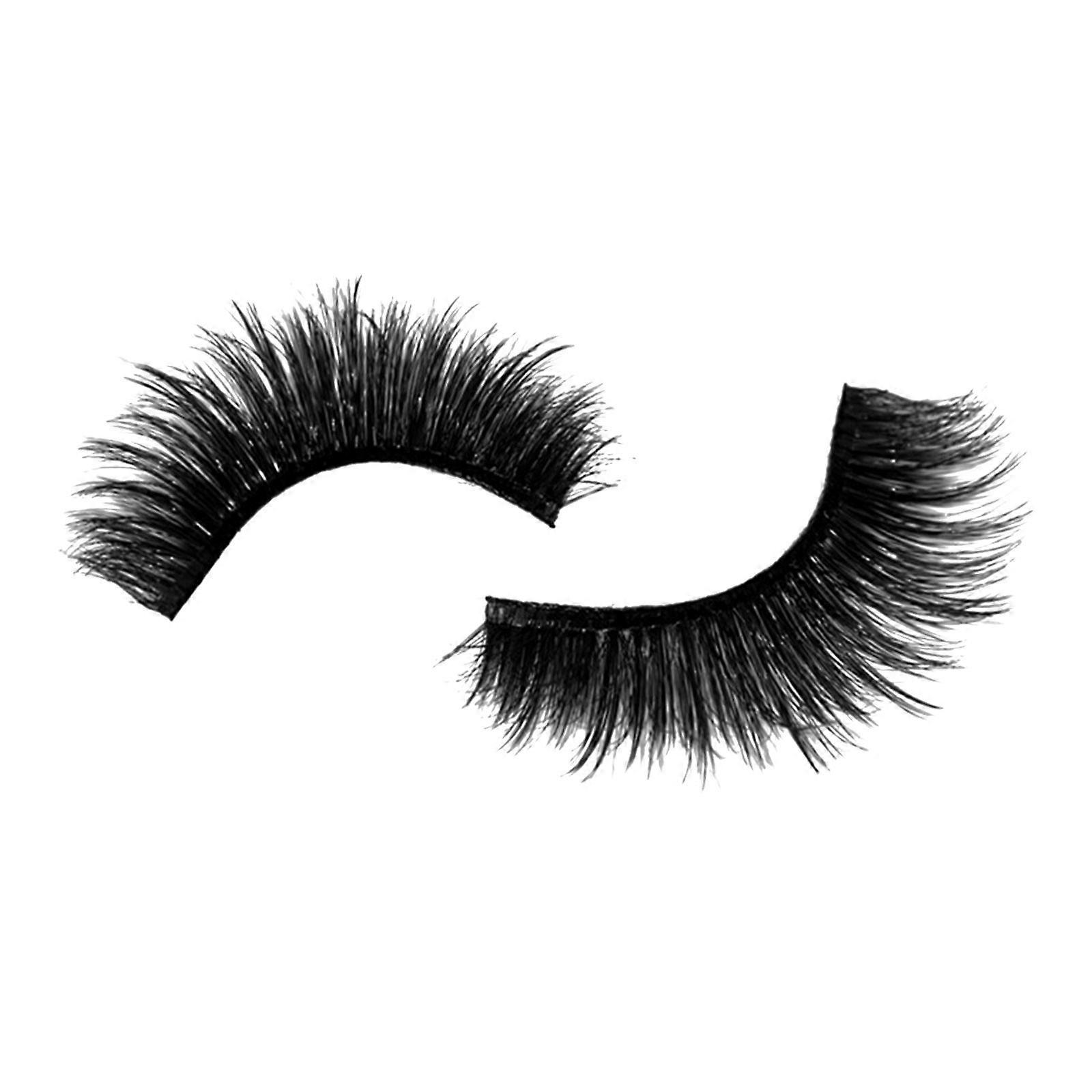 Mink False Eyelashes Curled Soft Long Three-dimensional Thick False Eyelashes PU6724