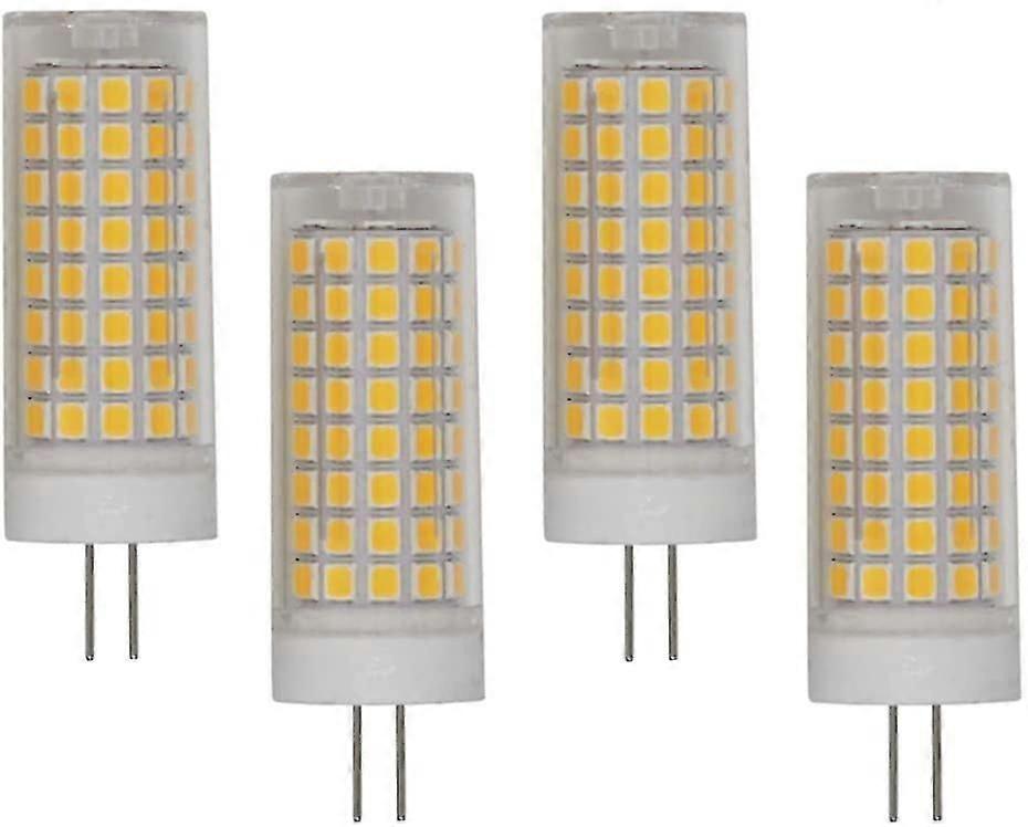 مصباح ليد G4 قابل للتعتيم بقوة 10 وات (يعادل استبدال مصباح هالوجين بقوة 100 وات) ضوء ذرة ليد أبيض دافئ 3000 كلفن، مناسب لغرفة المعيشة وغرفة النوم العائلية