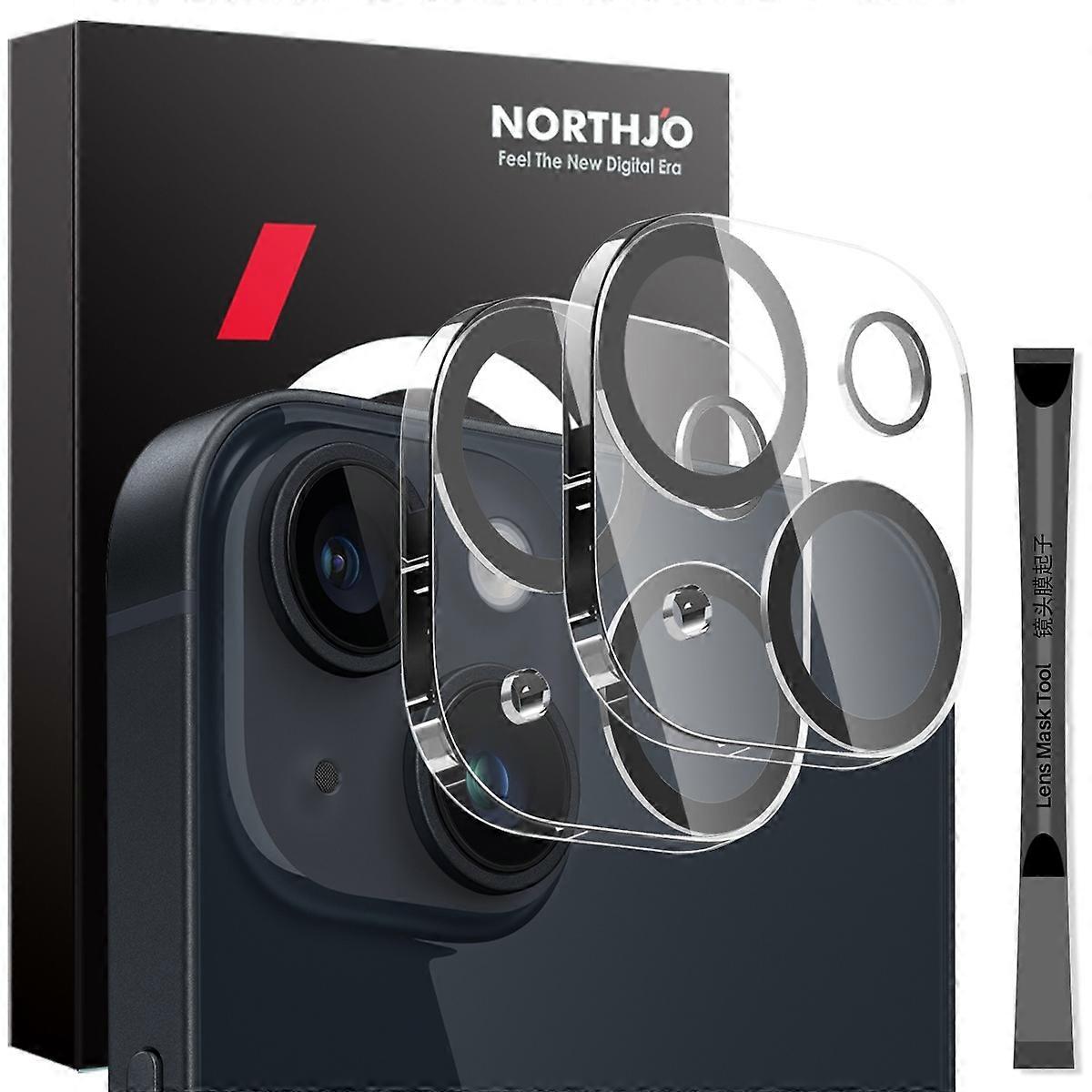 Protections d'objectif d'appareil photo pour iPhone 14