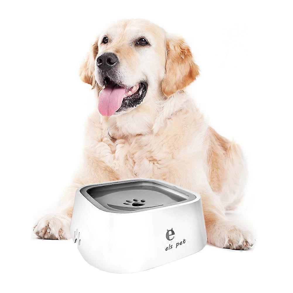 Pet Water Bowl ‑ Anti‑Spill Automatic Dog Bowl Vehicle Carried Floating Bowl Slow Wate