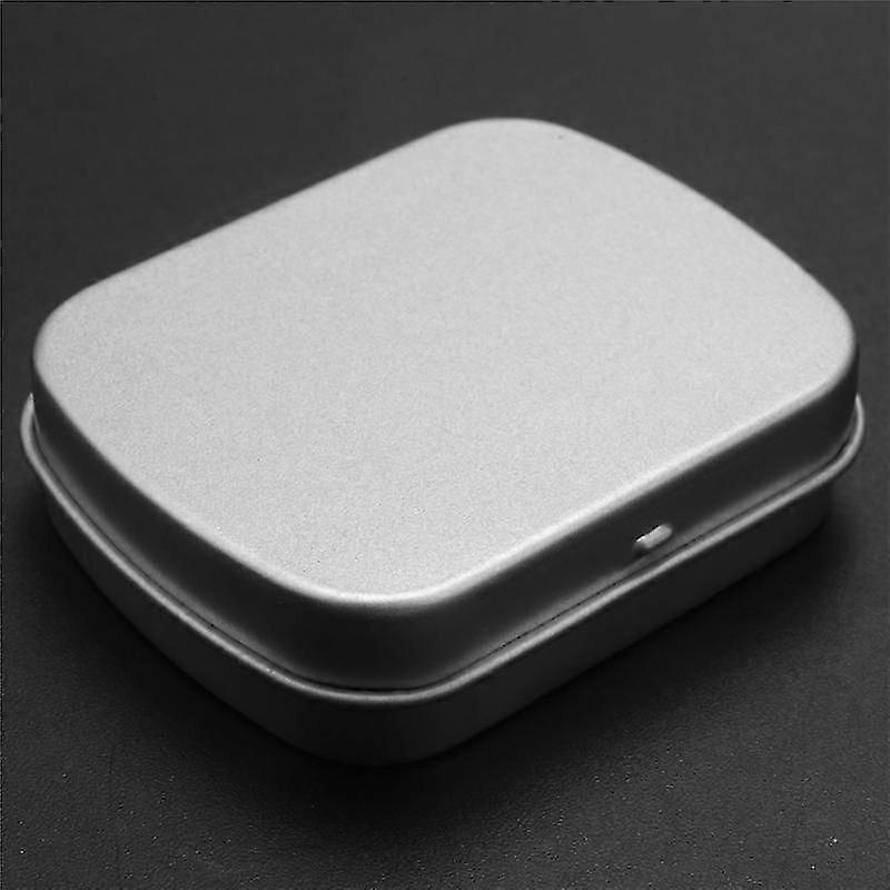 Metal Containers-12 Pack Metal Tin Box Mini Portable Box Containers  suitable for Drawing Pin, Bead Earring J