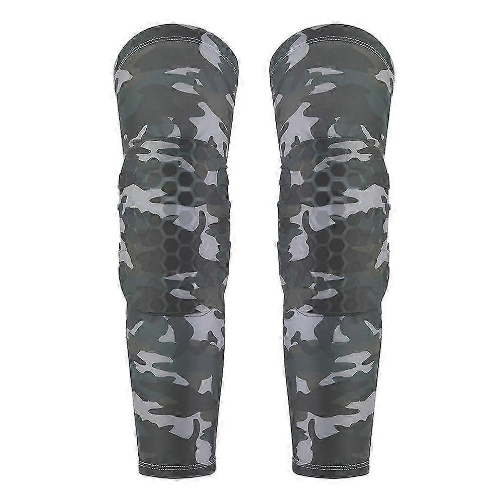 Exquisite 2pcs Elastic Sports Knee Pads Running Cycling Crashproof Anti-Slip Knees Protector Guard (S)
