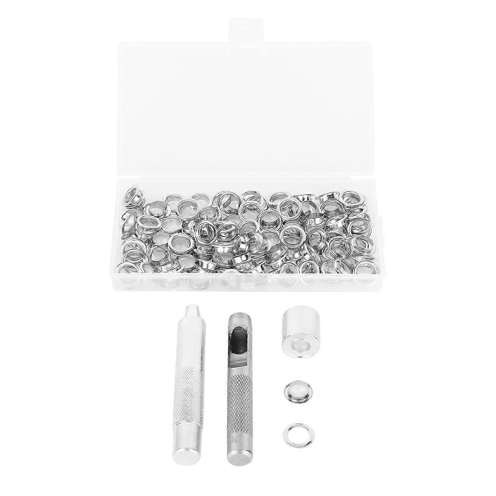 Verktygssats för öljetter för sömnad, kopparnickel, stanstillbehör, 1/2 tum innerdiameter