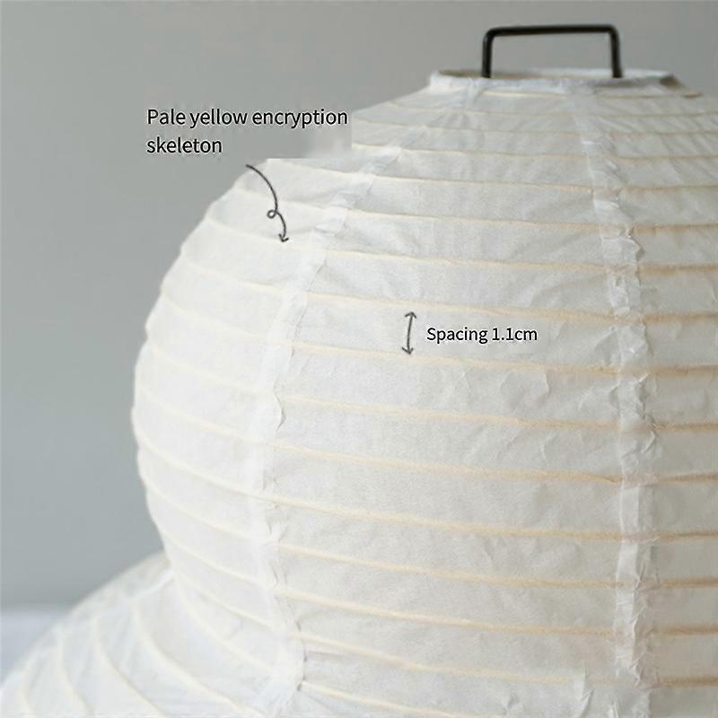 LED Japenese Rice Paper Decorative Table Lamp Modern Atmosphere Night Light Bedside Lamp for Restaur