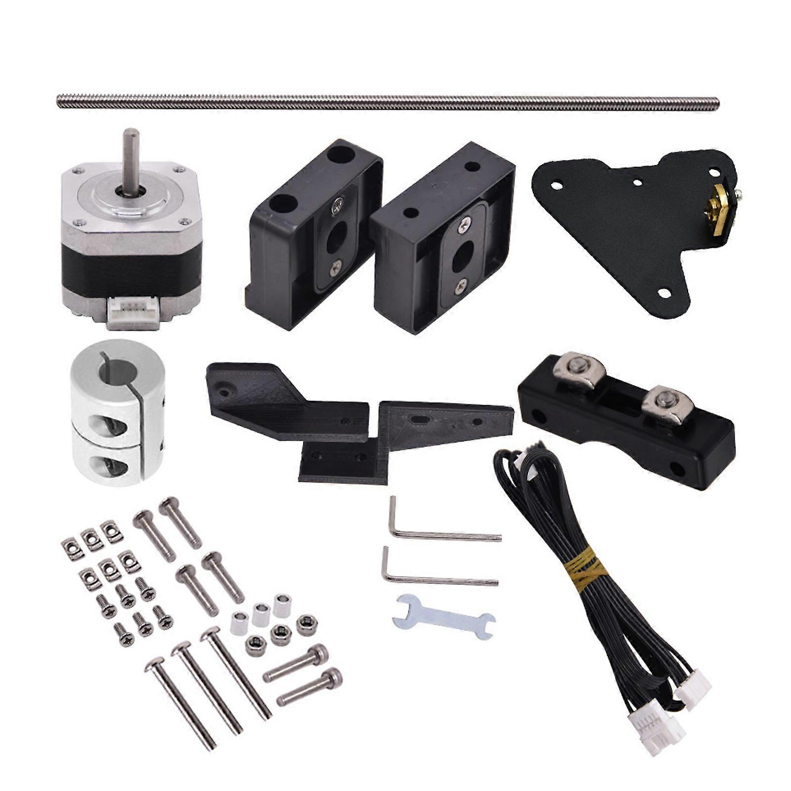 3D Printer Dual Z-Axis 365mm T8 Lead Screw with Stepper Motor Kit for CR10/Ender3 3S Series Printers Accessaries