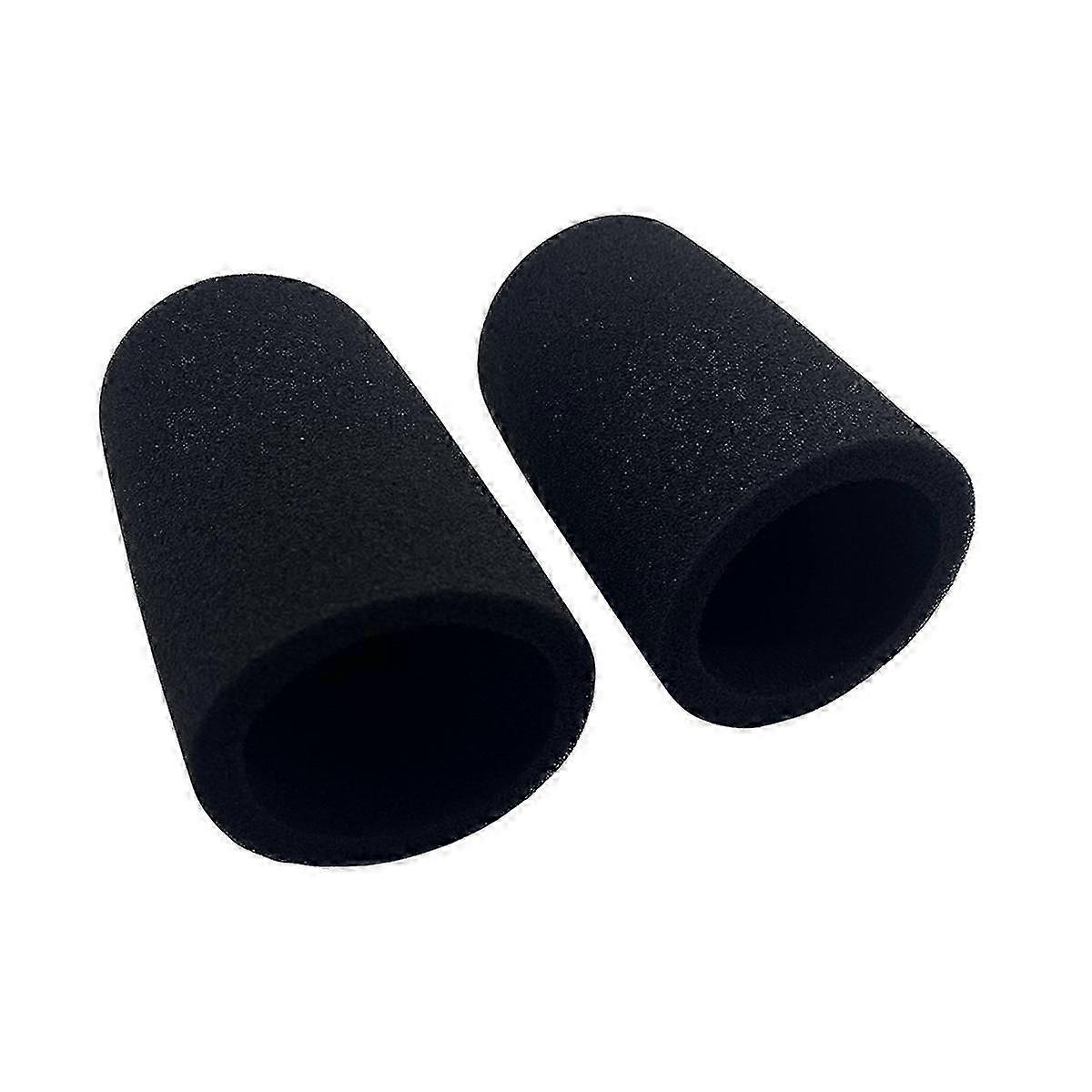 2Pcs Windscreen for Shure SM7B Microphone Pop Filter Cover Noise Reduction Sponge Foam Replacement for SM7B Mic