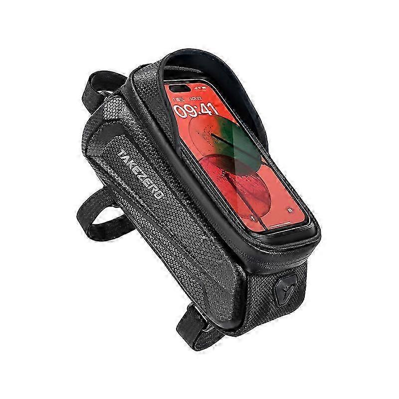 حقيبة هاتف محمول من الدراجات الصلبة للدراجات ، حزمة أنبوب شعاع أمامي للدراجات ، حزمة رأس السيارة ، حقيبة سرج مقاومة للمطر