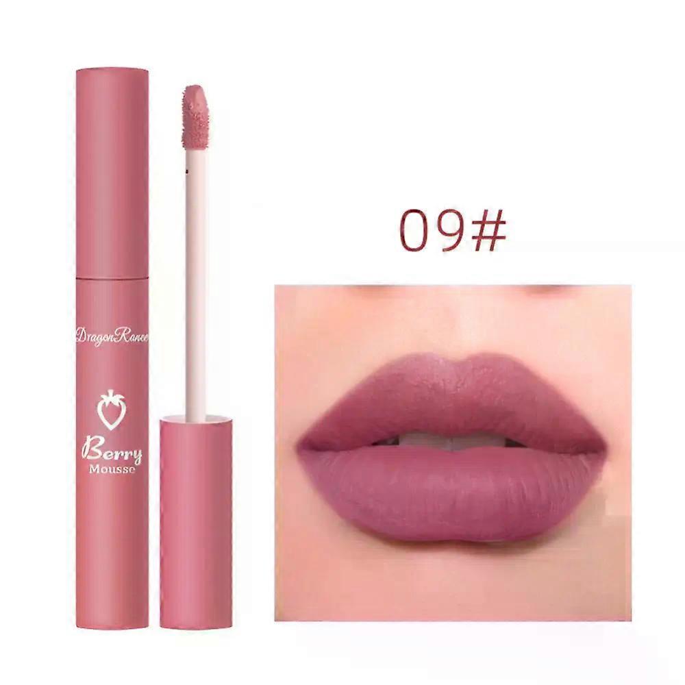 Nude Matte Lip Gloss 12 Colors Long-lasting Velvet Lipstick Waterproof Non-fade Non-stick Cup Lipsticks Women Makeup Cosmetic