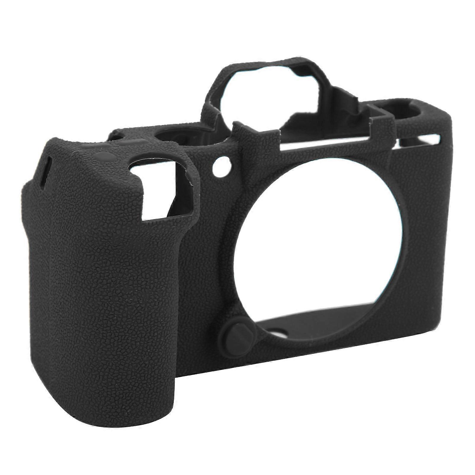 Soft Silicone Protective Case for Fujifilm XS10 Mirrorless Camera (Black)