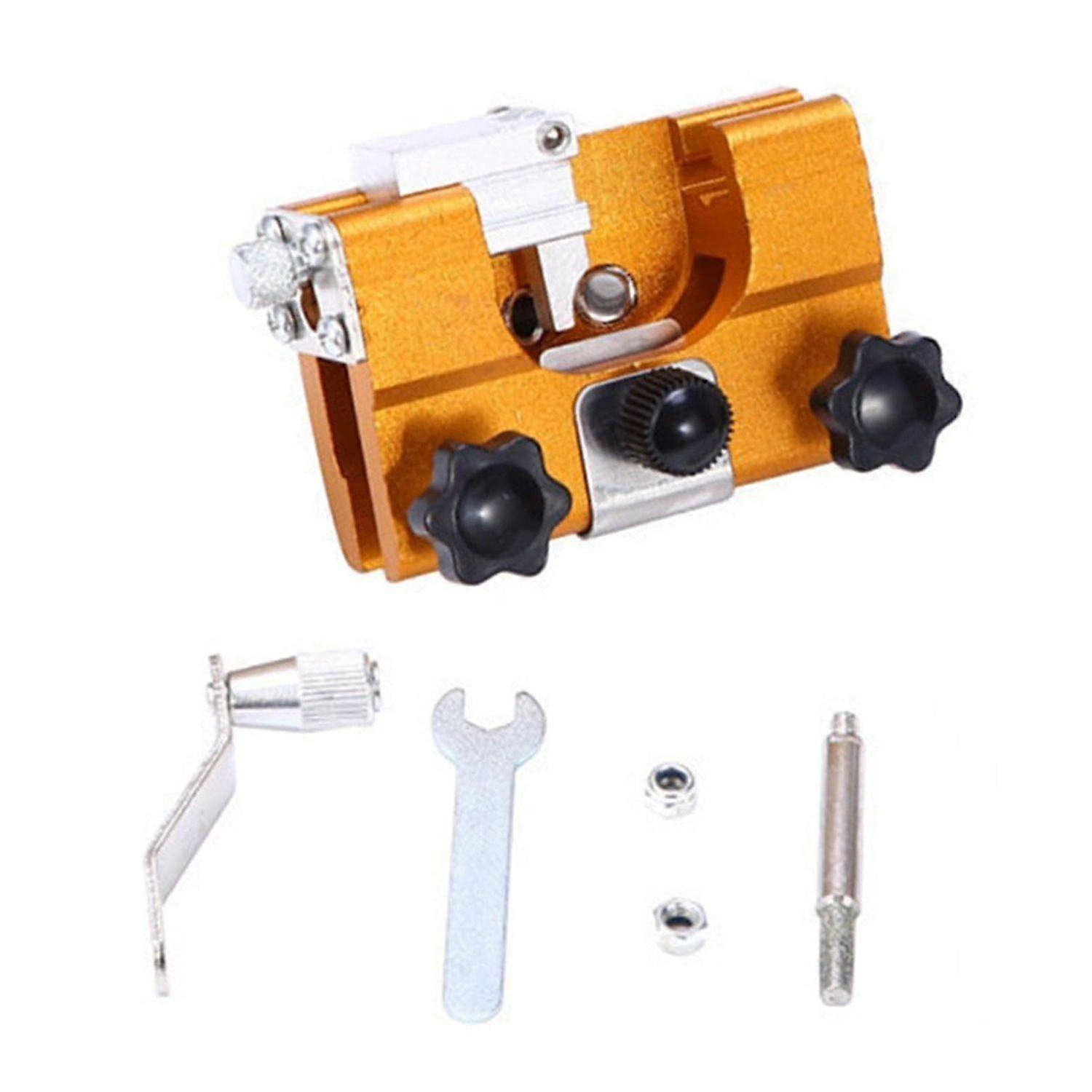 Chainsaw Sharpener Aluminum Alloy Lightweight Portable Manual Chain Sharpening Jig