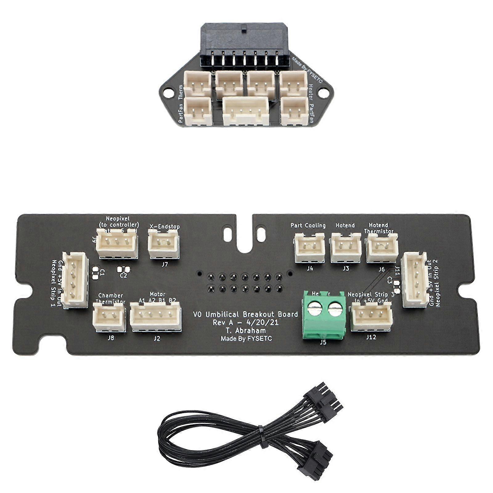 Voron V0.1 UMBILICAL PCB Set Umbilical Cord Toolhead Frame PCB Frame Board