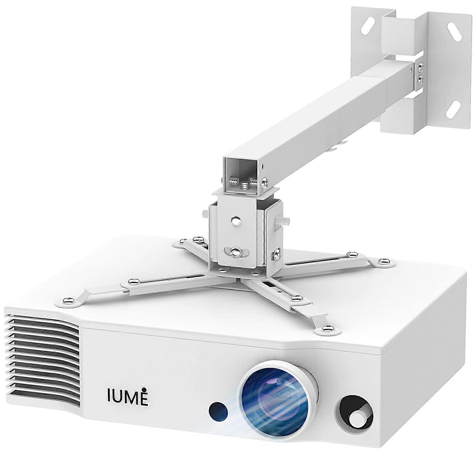 Extending Height Adjustable Projector Mount for Wall or Ceiling Installation