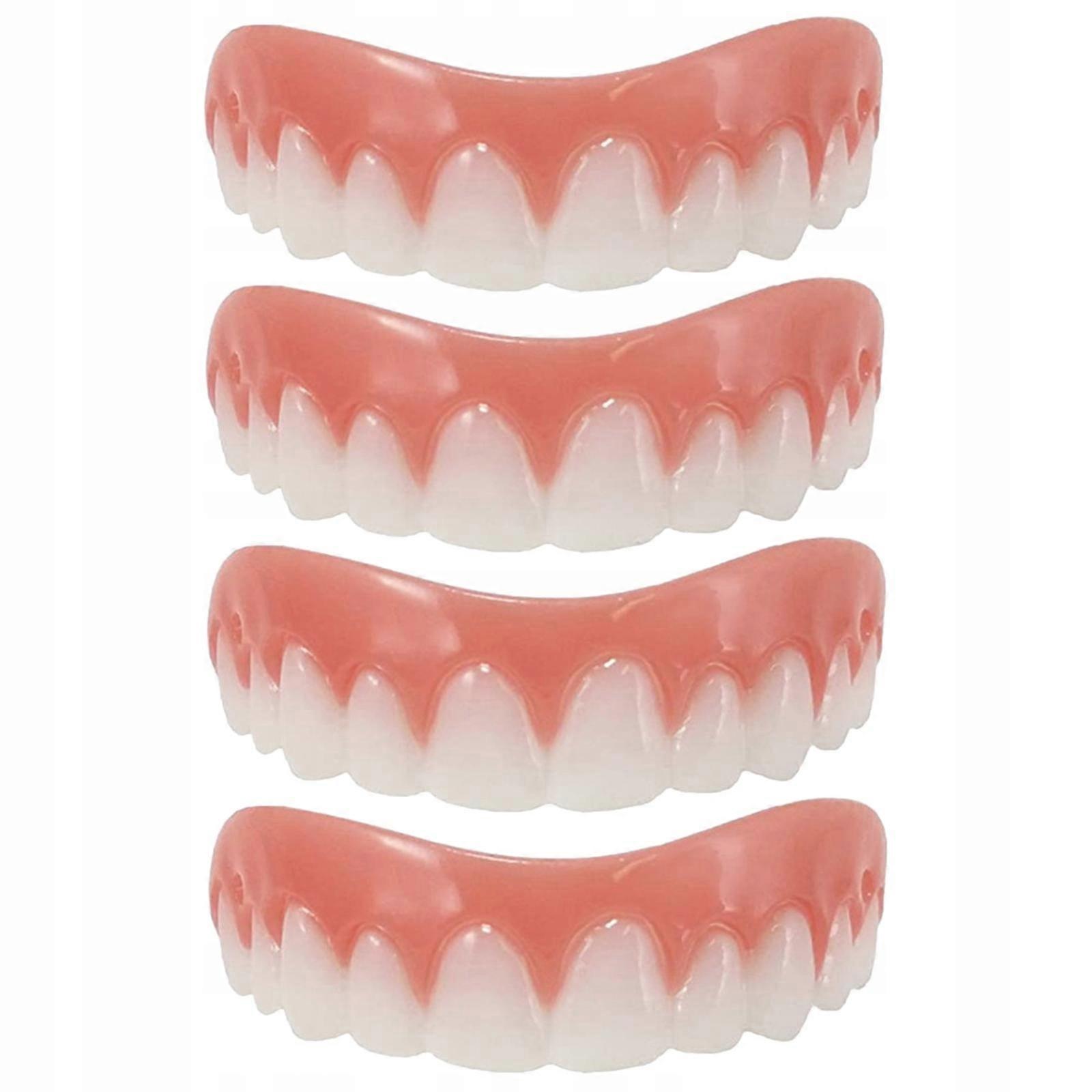 4 Instant Denture Veneers Comfortable Upper