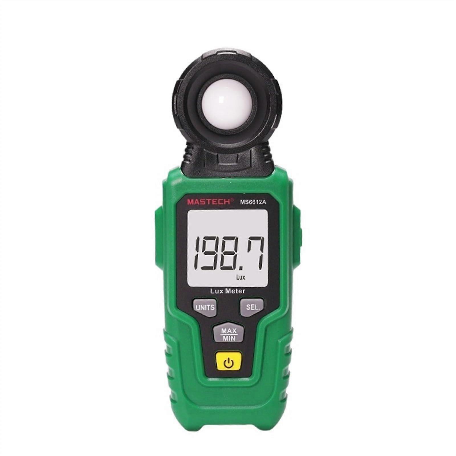 MS6612A Light Meter Digital Luxmeter Luminance Test Max Min Illuminometers Photometer