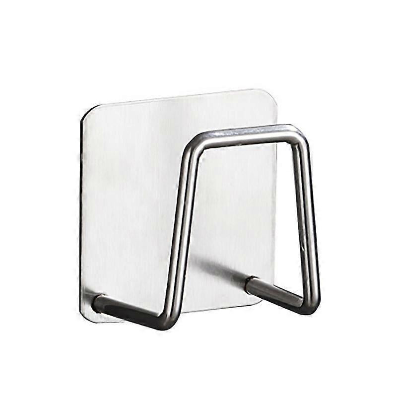 2pcs Self Adhesive Sponge Rack Kitchen Sink, Waterproof Stainless